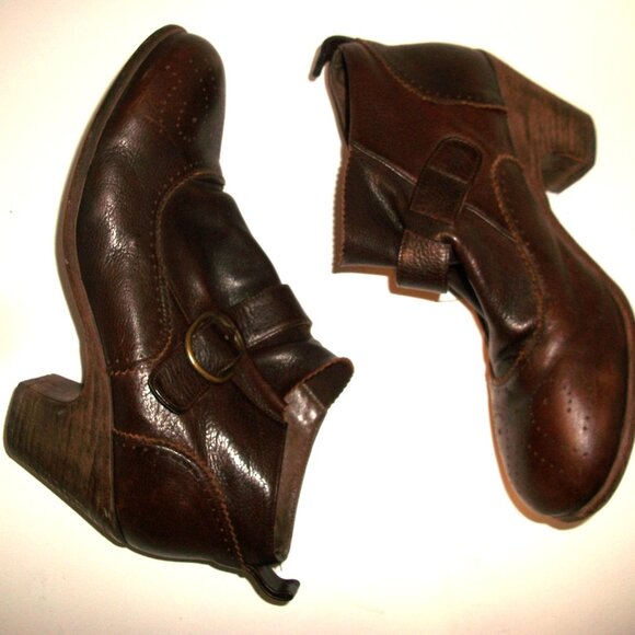 Pep Monjo Spain Handmade Eco-Friendly Low-Heel Booties 9M $325 - Picture 7 of 10